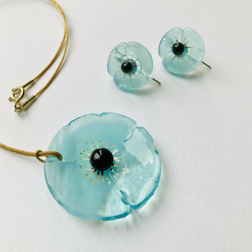 parure_coquelicot_bleu_aqua_mari_et_femme copie | EMPREINTES Paris - EMPREINTES Paris
