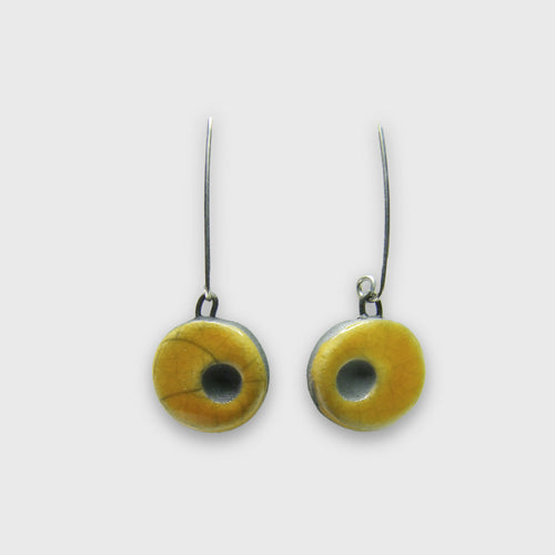 Boucles d'oreilles pointées jaunes | EMPREINTES Paris - EMPREINTES Paris