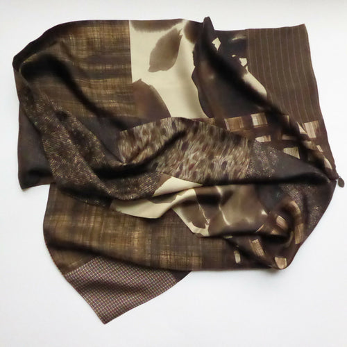 grande_echarpe_soie_homme_camaieu_brun_maya_hochman copie | EMPREINTES Paris - EMPREINTES Paris