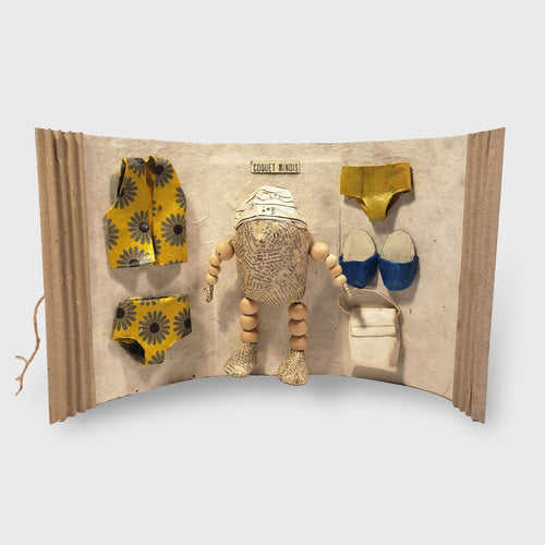 Sculpture papier Coquet minois | EMPREINTES Paris - EMPREINTES Paris