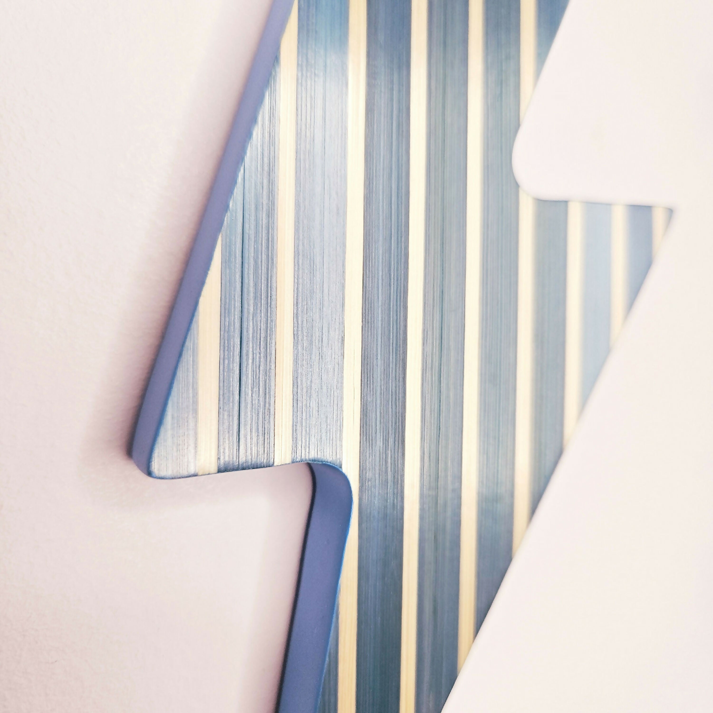 Série Mini Pop - Eclair rayures bleu clair et blanc | EMPREINTES Paris