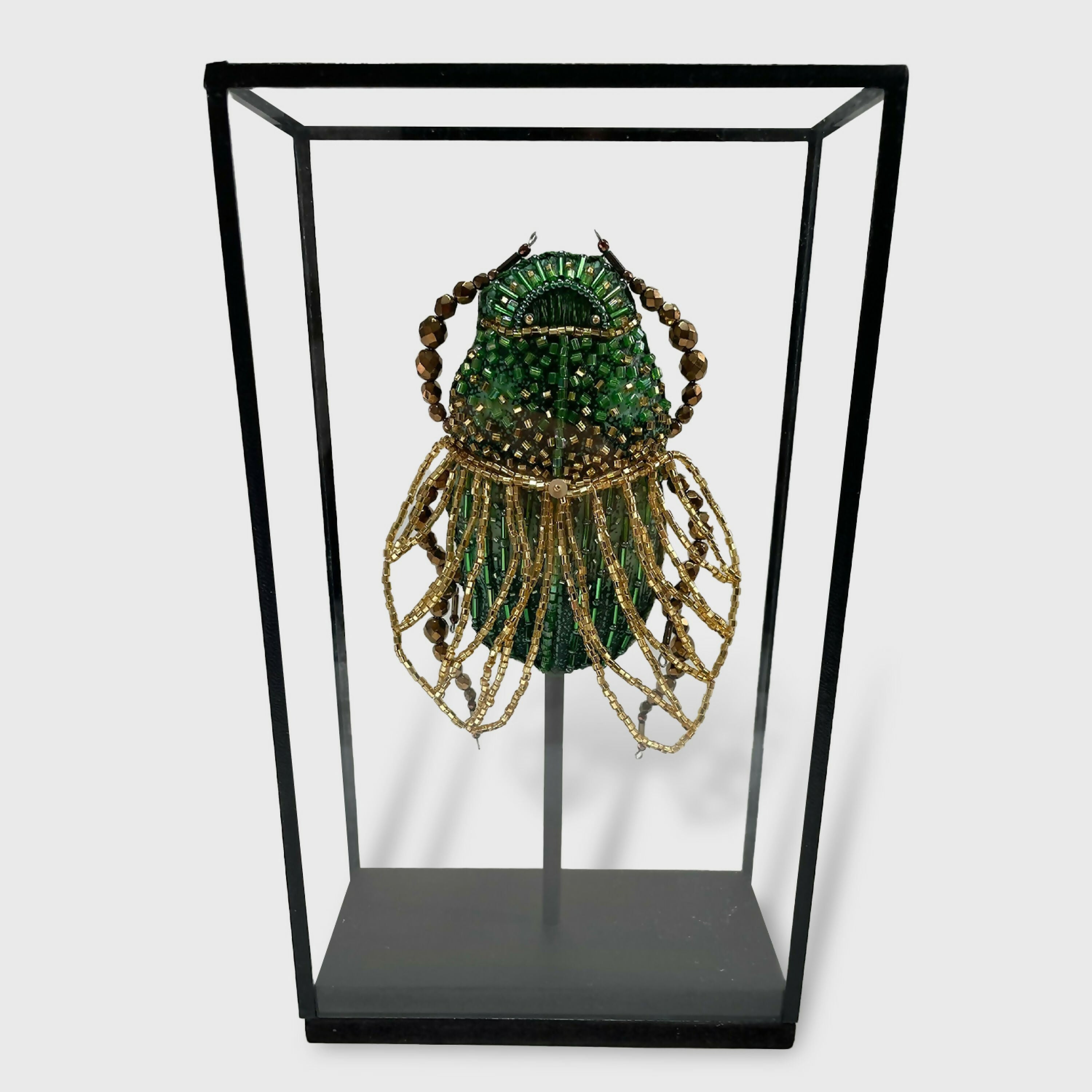 sculpture_textile_scarabee_emeraude_agathe_you copie | EMPREINTES Paris