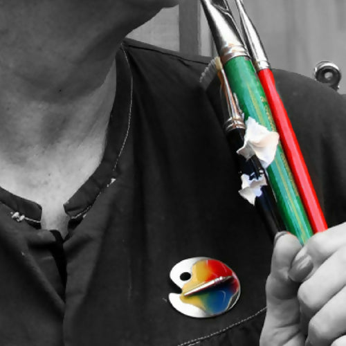 Broche palette de peinture | EMPREINTES Paris - EMPREINTES Paris