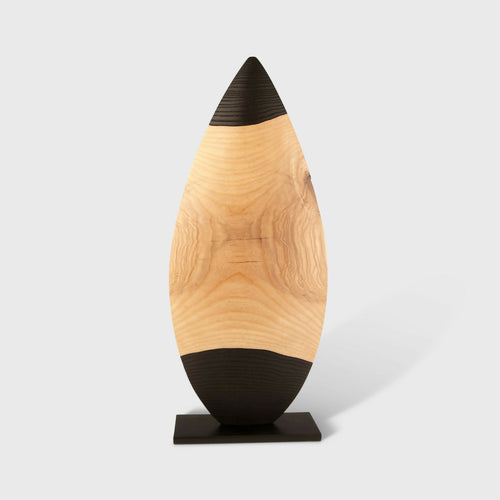 Sculpture Amande Noir Naturel | EMPREINTES Paris - EMPREINTES Paris