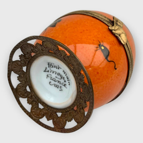 oeuf musical orange décor chat noir2 | EMPREINTES Paris - EMPREINTES Paris