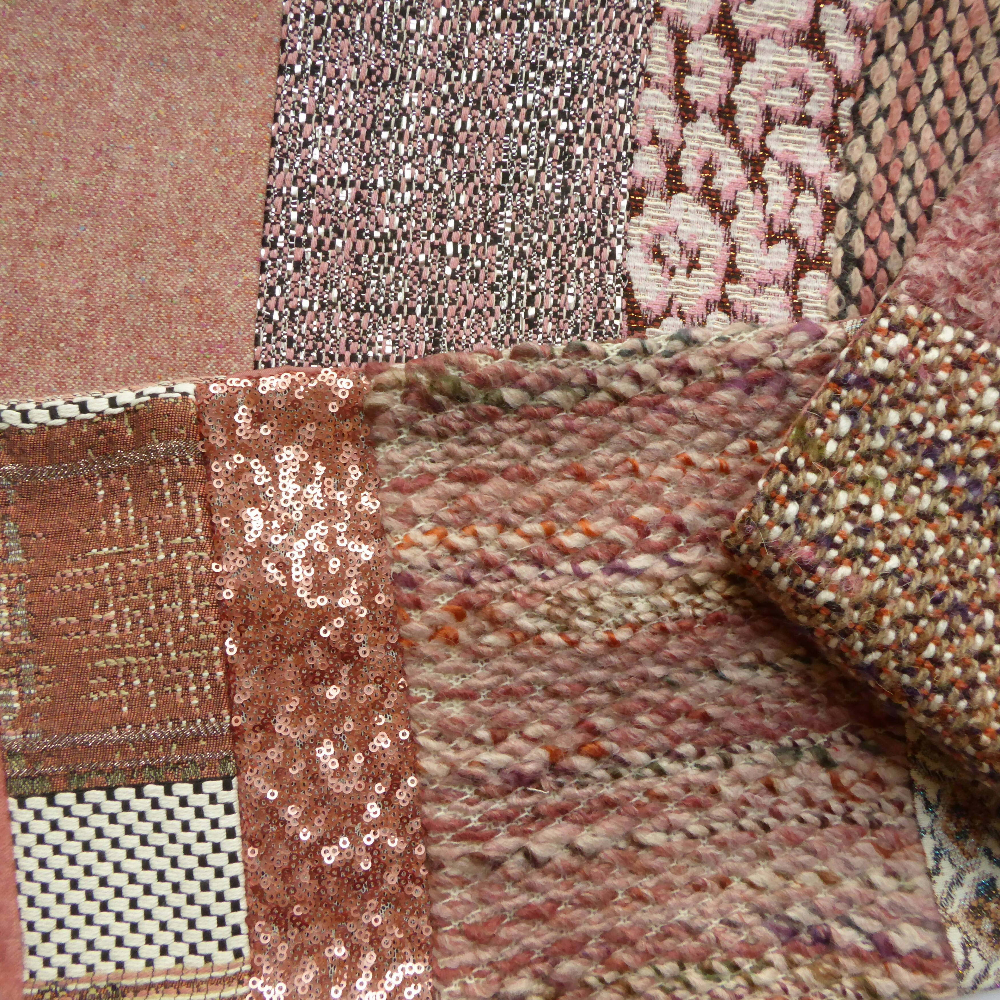 Écharpe hivernale -vieux rose | EMPREINTES Paris