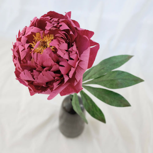 Pivoine rose en papier | EMPREINTES Paris - EMPREINTES Paris