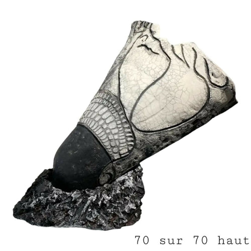 sculpture_grand_raku_head_marie_juge_sculpteur_raku copie | EMPREINTES Paris - EMPREINTES Paris