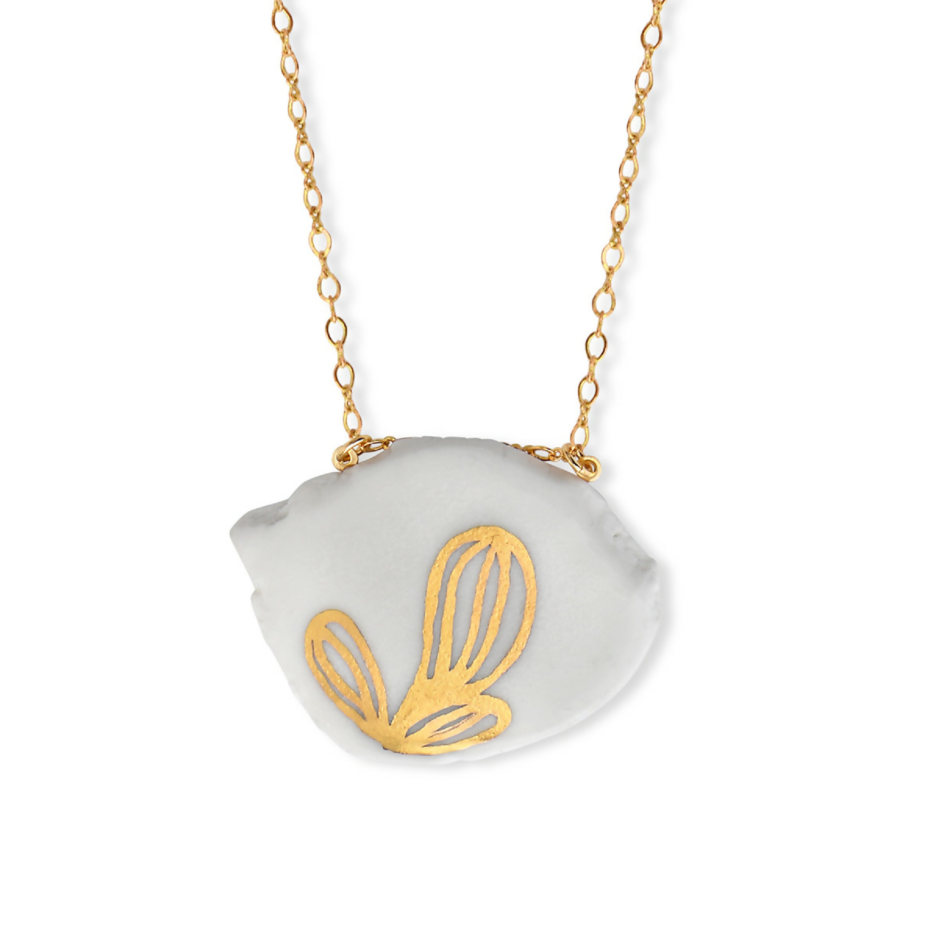 Collier Rêverie Végétale n°2 - Pièce Unique | EMPREINTES Paris