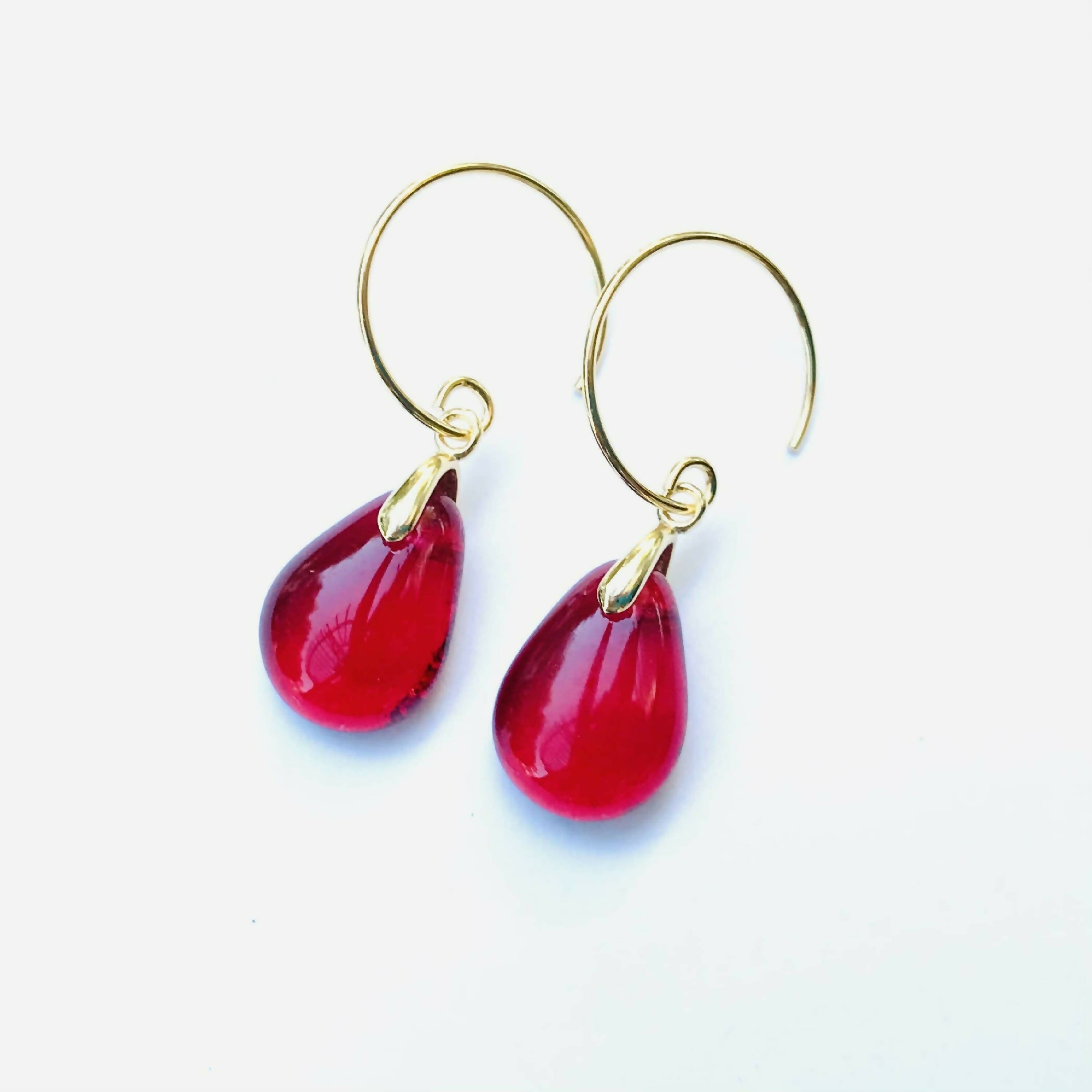 boucles_doreilles_perle_rose_profond_mari_et_femme | EMPREINTES Paris