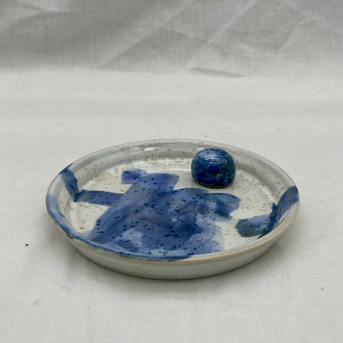 coupelle_porte_encens_bleu_laure_neumann copie | EMPREINTES Paris - EMPREINTES Paris