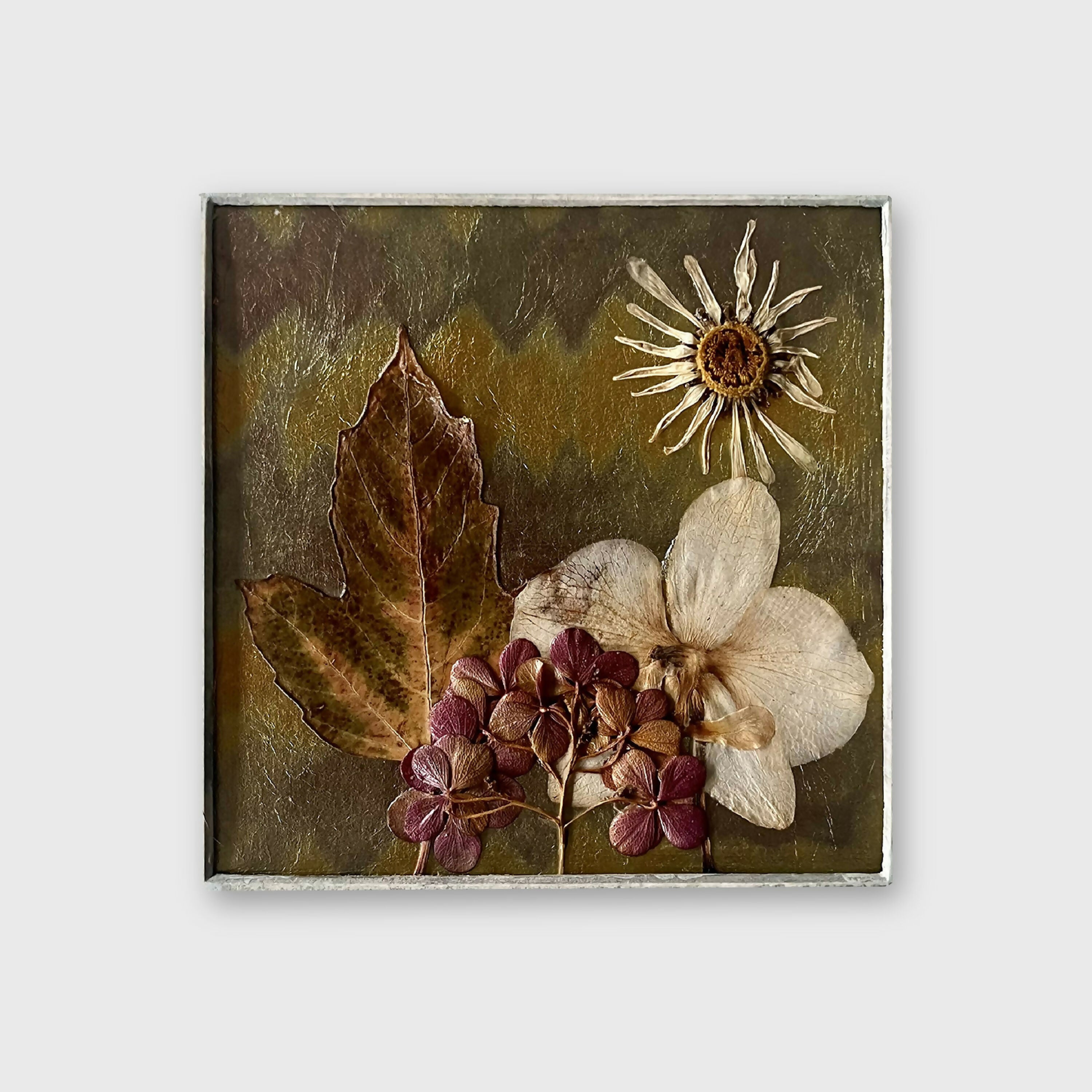 Œuvre murale Enluminure Heures dorées ll - godard copie | EMPREINTES Paris