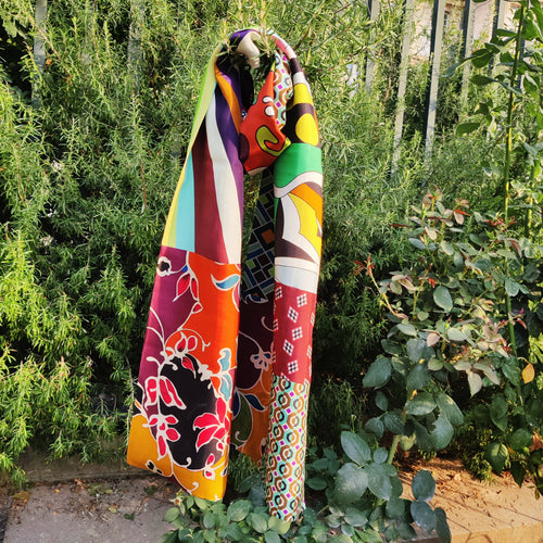 Étole soie- pop | EMPREINTES Paris - EMPREINTES Paris