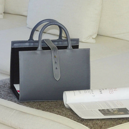 porte_revues_en_cuir_gris_midipy copie | EMPREINTES Paris - EMPREINTES Paris