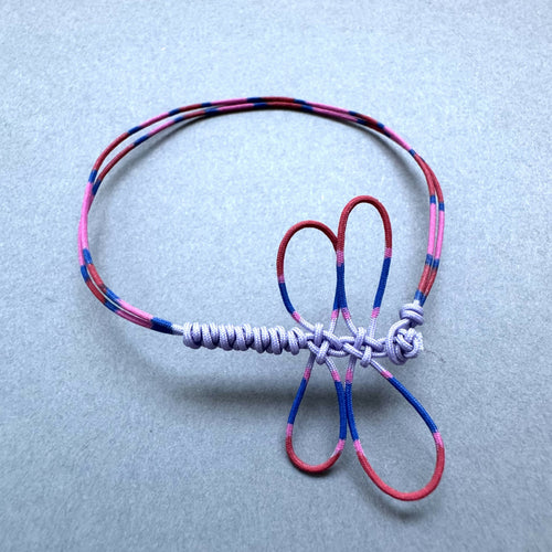 Bracelet Libellule mauve | EMPREINTES Paris - EMPREINTES Paris