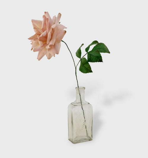 Rose en papier (couleur vieux rose) | EMPREINTES Paris - EMPREINTES Paris