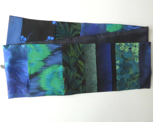 Écharpe bijou -bleu vert | EMPREINTES Paris - EMPREINTES Paris