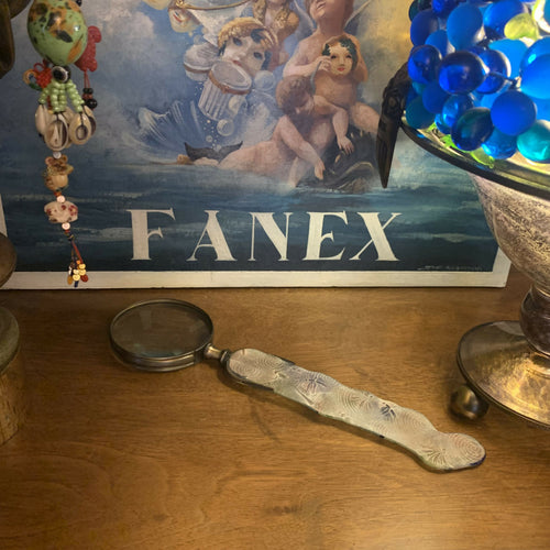 loupe libellule vert bleu accessoire bureau cadeau homme decoration vert et bleu art déco | EMPREINTES Paris - EMPREINTES Paris