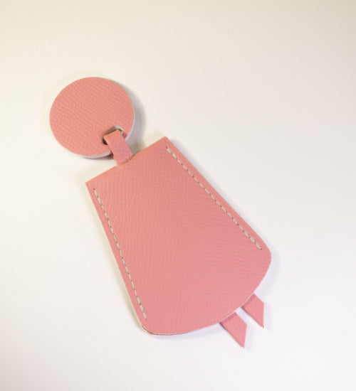 porte_clefs_rose_clair_julie_troncin_maroquinerie copie | EMPREINTES Paris - EMPREINTES Paris