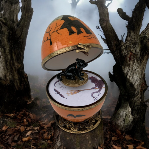 boite musique chat noir halloween2 | EMPREINTES Paris - EMPREINTES Paris