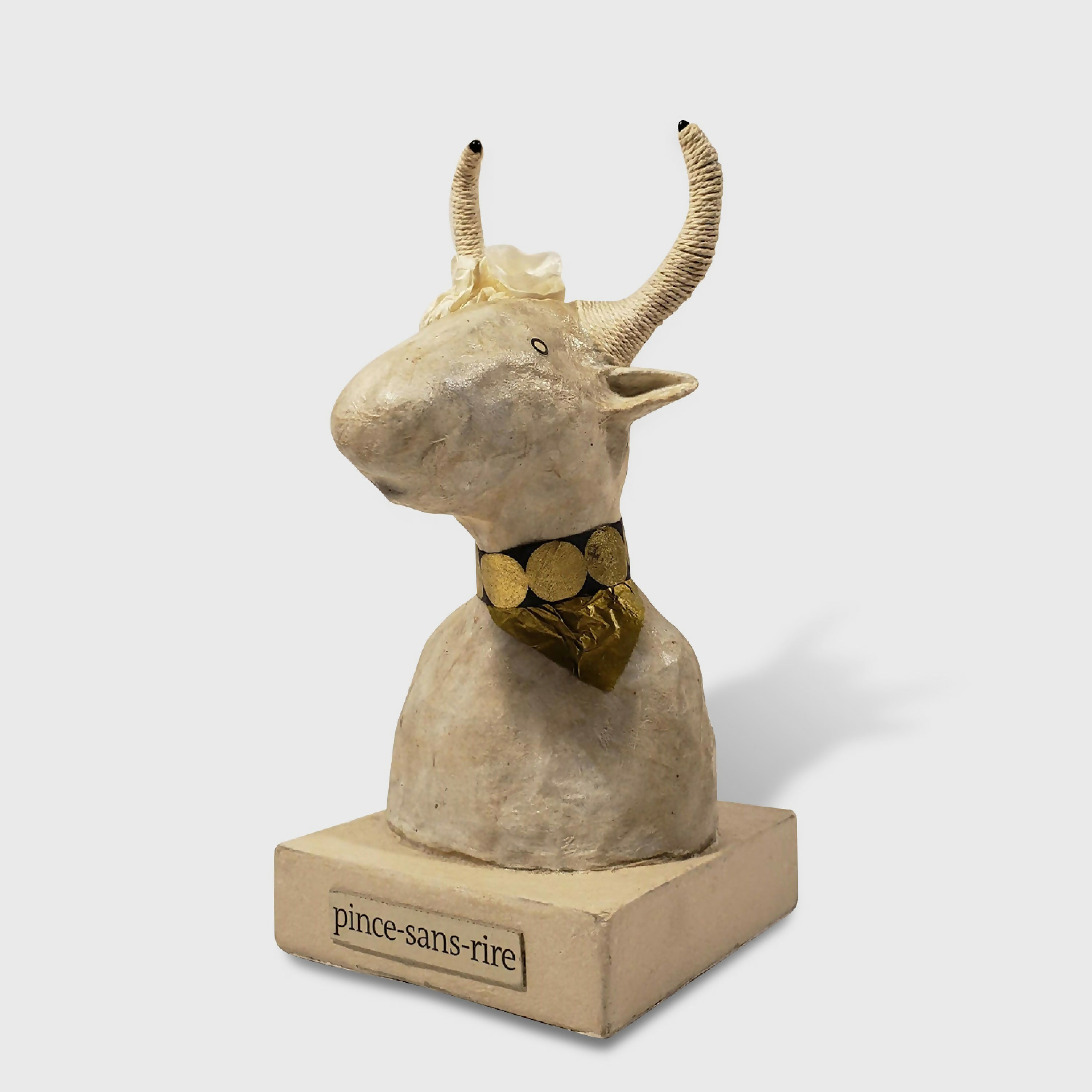 Sculpture papier Pince-sans-rire | EMPREINTES Paris