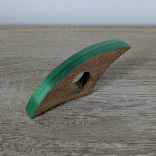 Bague de lecture avec Marqueterie de Paille Verte | EMPREINTES Paris - EMPREINTES Paris