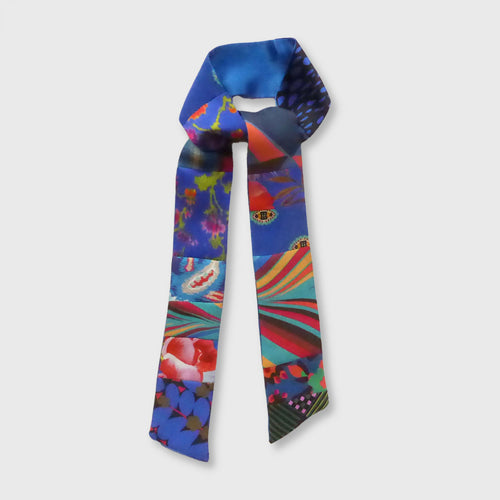 mini_bandeau_soie_mix_print_bleu_maya_hochman copie | EMPREINTES Paris - EMPREINTES Paris