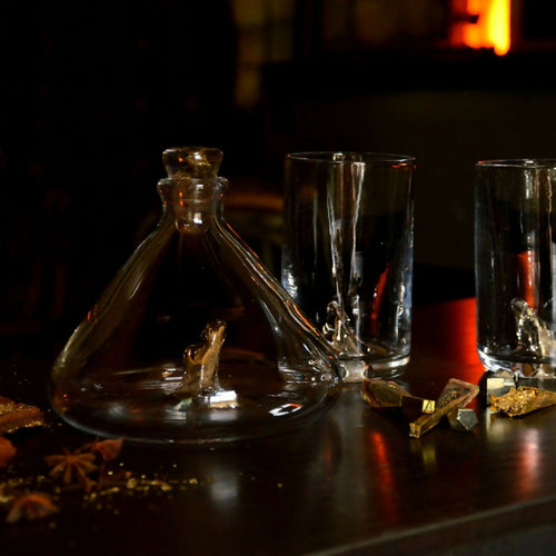 Duo de verres à spiritueux MAISON ALIVON x ATELIER GEORGE | EMPREINTES Paris - EMPREINTES Paris