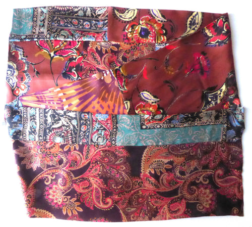 Étole soie automn leaves | EMPREINTES Paris - EMPREINTES Paris