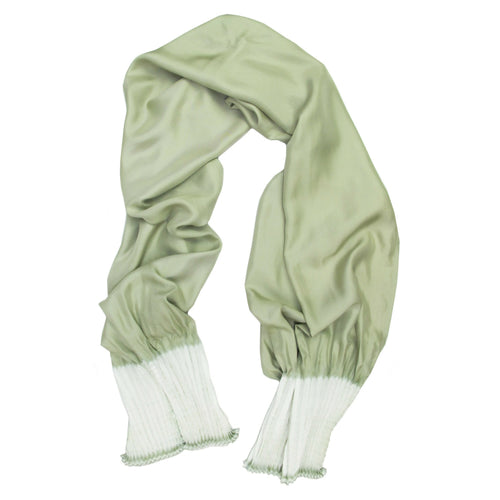 Écharpe Midi Plissée Twill de soie BOUPLIBOU 037 | EMPREINTES Paris - EMPREINTES Paris