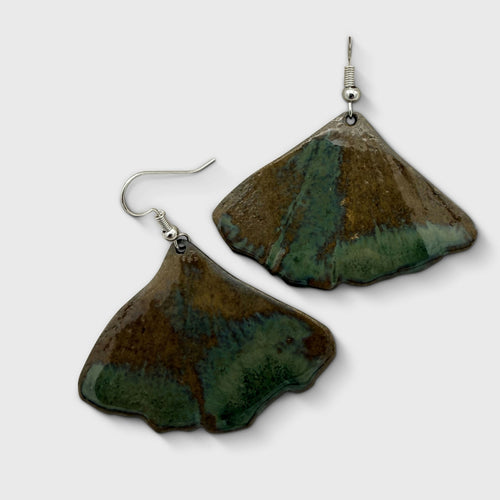 Boucles d’oreilles ginkgo en automne | EMPREINTES Paris - EMPREINTES Paris