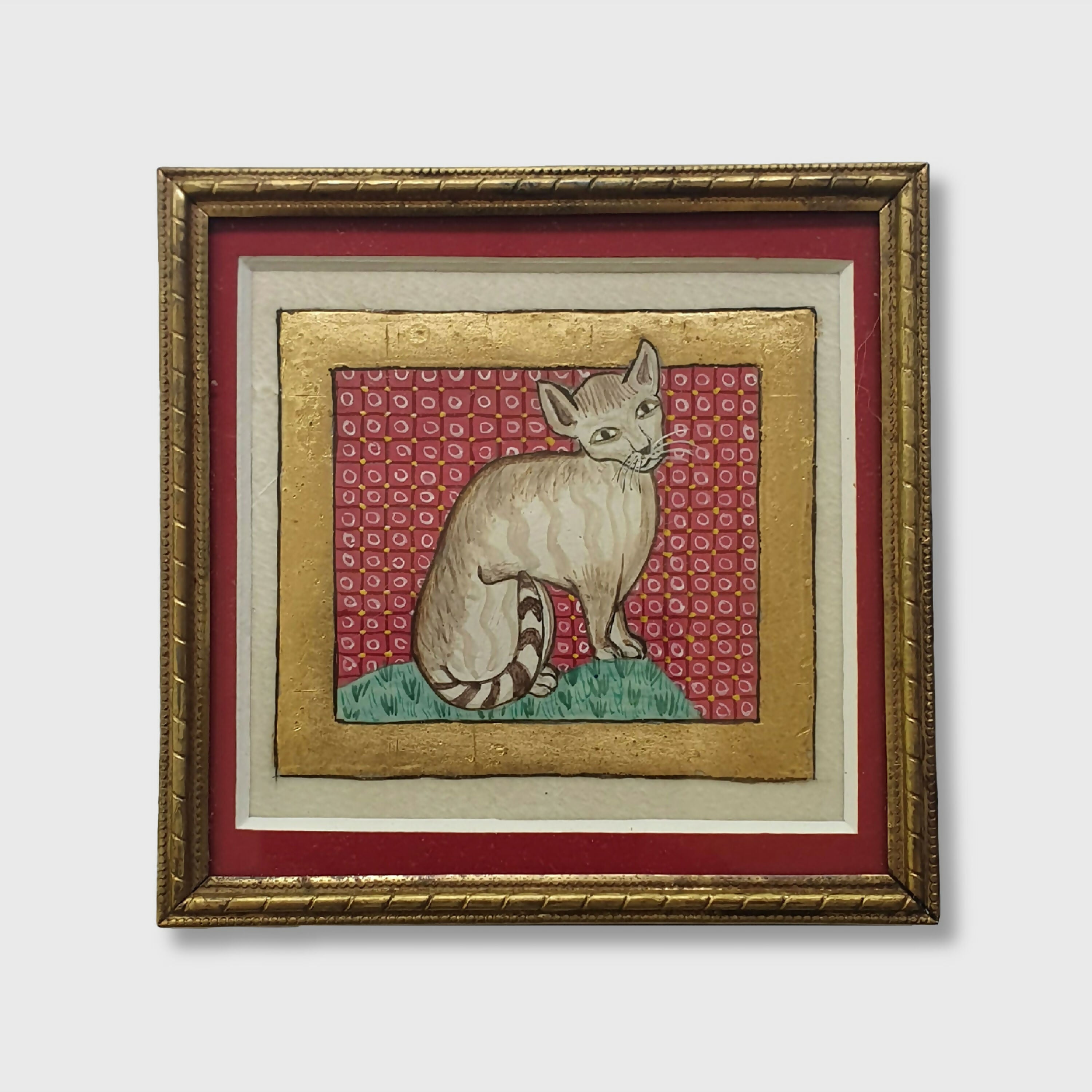 enluminure_chat_tigre_les_parchemins_dores_enluminure copie | EMPREINTES Paris