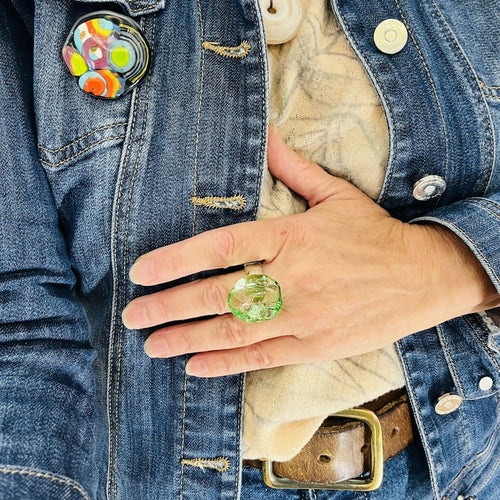 Bague Yceherbe verte | EMPREINTES Paris - EMPREINTES Paris