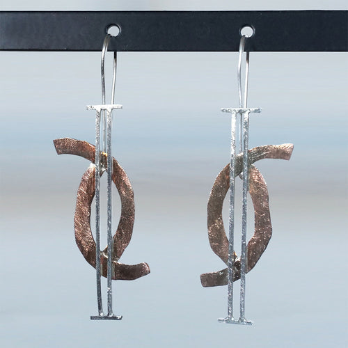 Boucles argent et bronze 108 | EMPREINTES Paris - EMPREINTES Paris