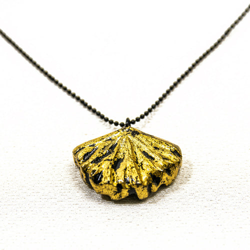 Collier KIN-KURO-HANA-GINKO - charcoal copie | EMPREINTES Paris - EMPREINTES Paris