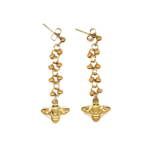 boucles_doreilles_apis_refractions_en_chaines_rec_bijoux copie | EMPREINTES Paris - EMPREINTES Paris