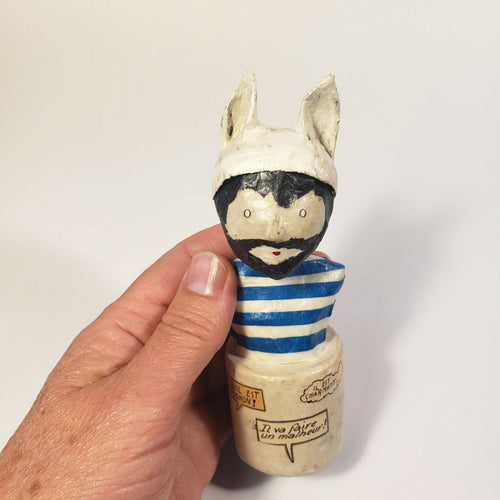 Sculpture papier Boby | EMPREINTES Paris - EMPREINTES Paris