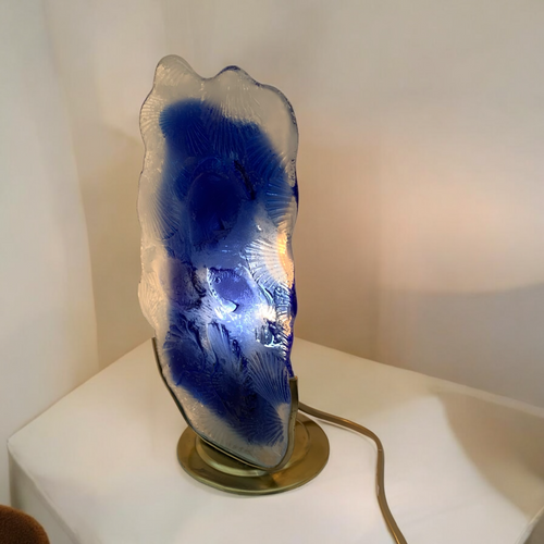 lampe poisson, marin, bleu, mer, decoration bleue, cadeau original, luminaire bleu, lumiere poisson | EMPREINTES Paris - EMPREINTES Paris