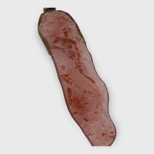 Loupe cristal rouge et or Diane chasseresse loupe femme accessoire de bureau cadeau homme decoration rouge style art déco | EMPREINTES Paris - EMPREINTES Paris