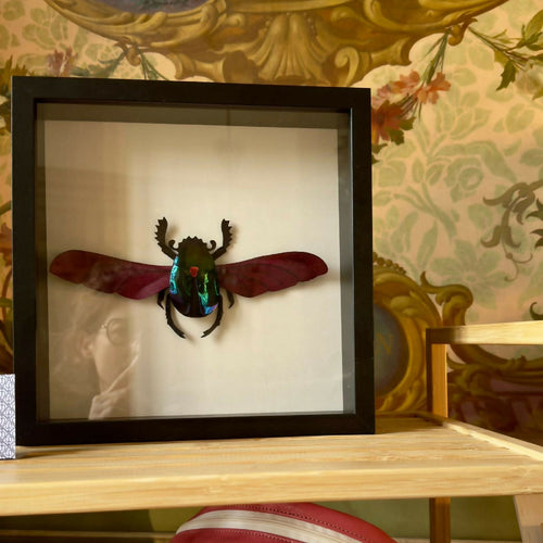 oeuvre_murale_scarabee_julie_troncin_maroquinerie1 copie | EMPREINTES Paris - EMPREINTES Paris