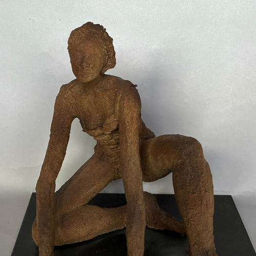 sculpture_echo_du_corps_en_gres_brun_ocre_marie_madeleine_vitrolles copie | EMPREINTES Paris - EMPREINTES Paris