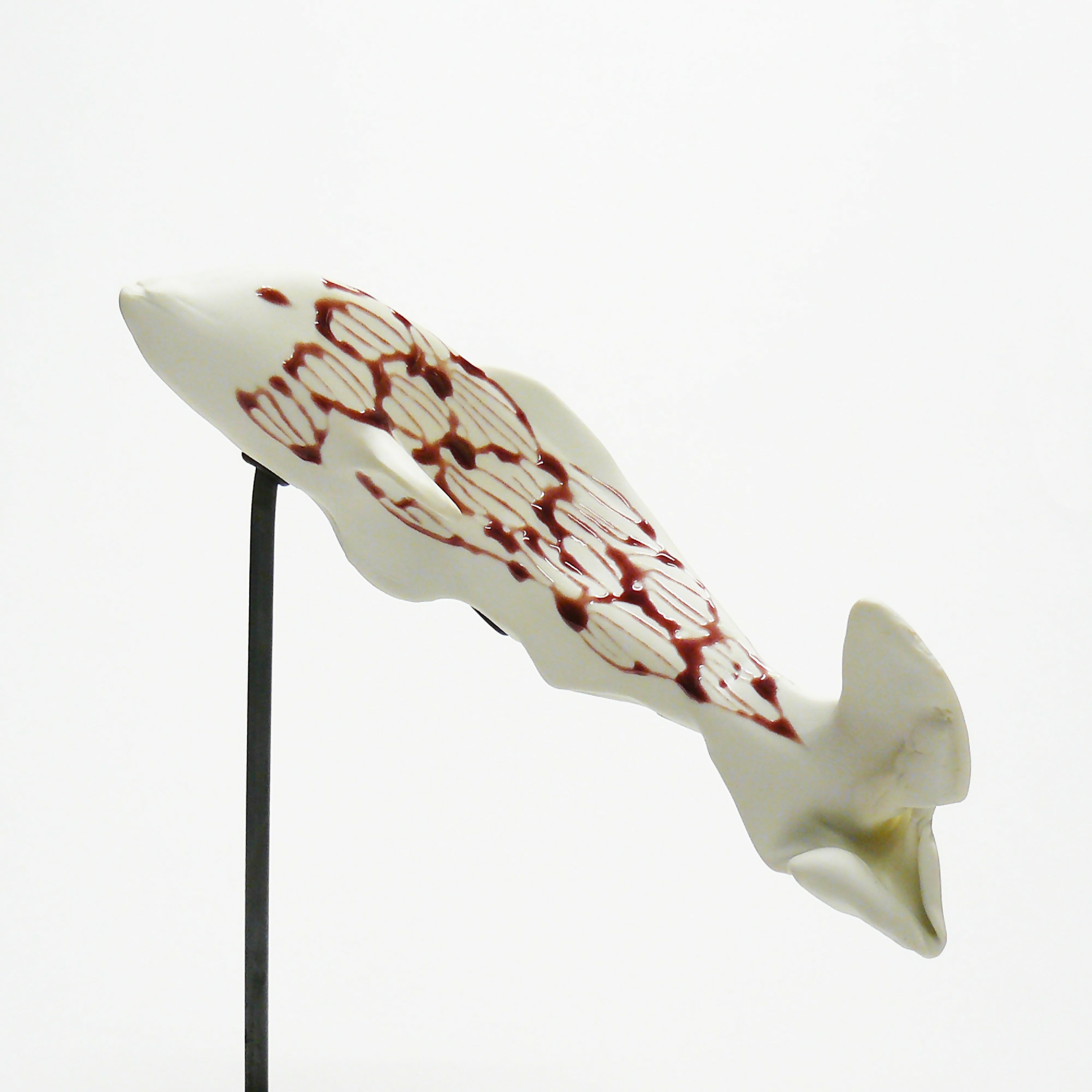 Sculpture Poisson bordeau | EMPREINTES Paris