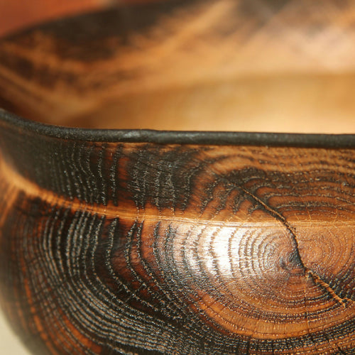 Pot en chêne brulé II - Collection bois vert | EMPREINTES Paris - EMPREINTES Paris