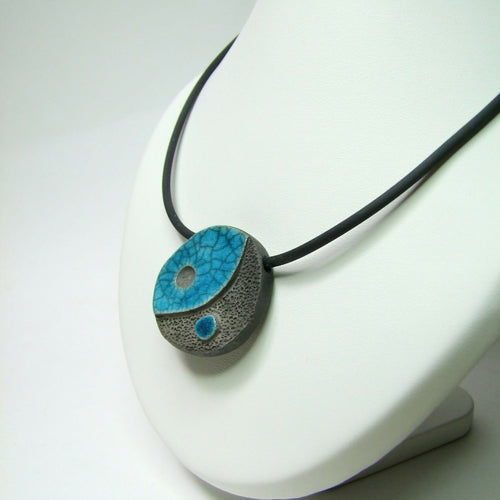 Collier Yin-Yang bleu | EMPREINTES Paris - EMPREINTES Paris