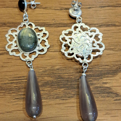boucles_doreilles_en_argent_labradorite_et_agate_grise_thierry_dhaine copie | EMPREINTES Paris - EMPREINTES Paris