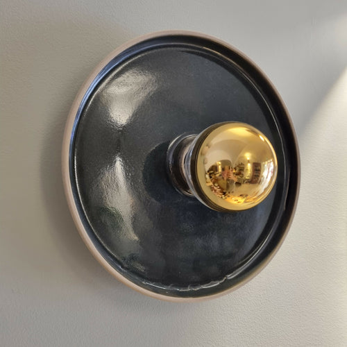 applique_murale_large_gris_emaille_douce_ceramique | EMPREINTES Paris - EMPREINTES Paris