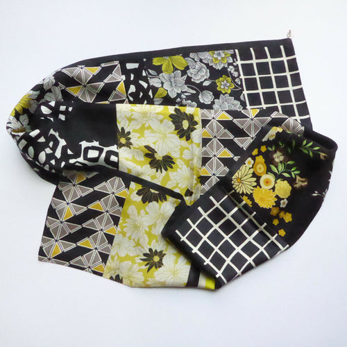 echarpe_soie_graphic_floral_noir_jaune_maya_hochman copie | EMPREINTES Paris - EMPREINTES Paris