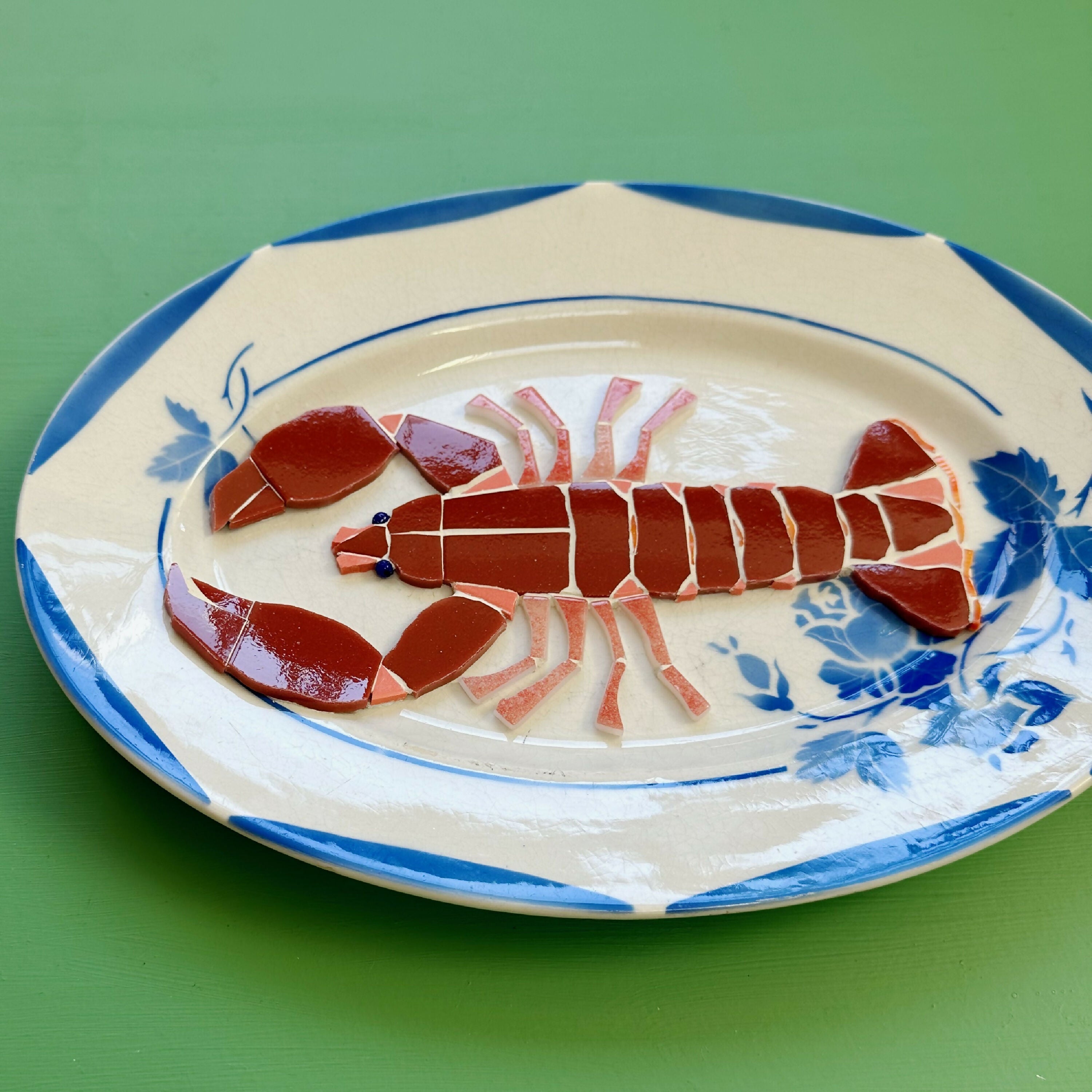plat_mural_homard_anis_et_celadon copie | EMPREINTES Paris
