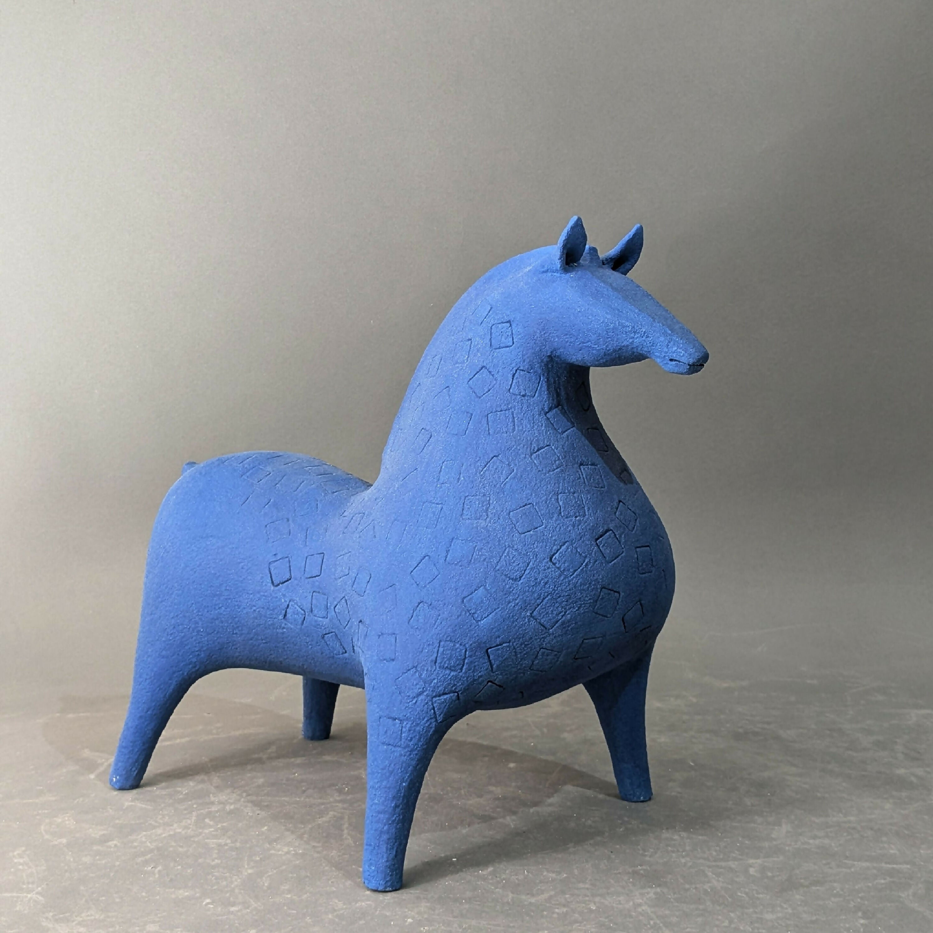 Sculpture Cheval Blue Collection Classique | EMPREINTES Paris