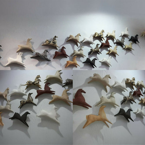 Sculpture Murale Mini Cheval Blanc | EMPREINTES Paris - EMPREINTES Paris